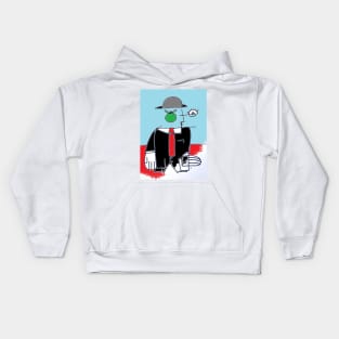 AM C1 revisited -  In naive appreciation - After Magritte Kids Hoodie